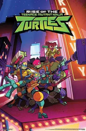 Rise Of The Teenage Mutant Ninja Turtles - Group Poster Print (22 x 34) Rise Of The Teenage Mutant Ninja Turtles - Group Poster Print (22 x 34)
