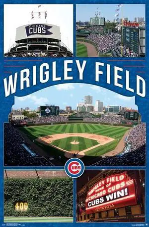 Chicago Cubs__ - Wrigley Field 17 Poster Print (22 x 34) Chicago Cubs__ - Wrigley Field 17 Poster Print (22 x 34)