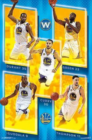 Golden State Warriors - Team 16 Poster Print (22 x 34) Golden State Warriors - Team 16 Poster Print (22 x 34)