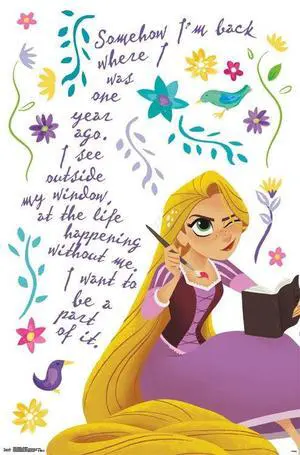 Tangled - Thoughts Poster Print (22 x 34) Tangled - Thoughts Poster Print (22 x 34)