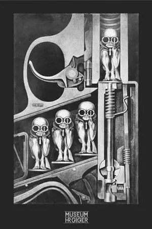 Hr Giger Birthmachine Poster Print (22 x 34) Hr Giger Birthmachine Poster Print (22 x 34)