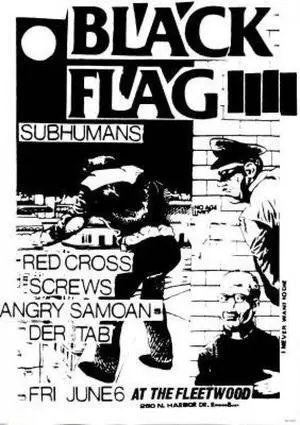 Black Flag Subhumans Poster Print (22 x 34) Black Flag Subhumans Poster Print (22 x 34)