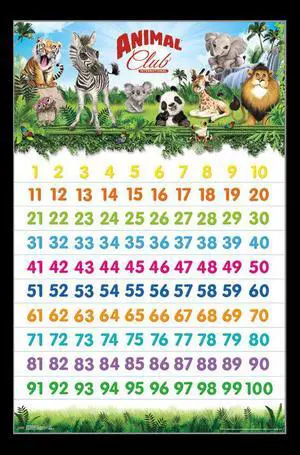 Animal Club - 123 Poster Print (22 x 34) Animal Club - 123 Poster Print (22 x 34)