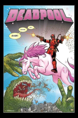 Deadpool - Unicorn Poster Print (22 x 34) Deadpool - Unicorn Poster Print (22 x 34)