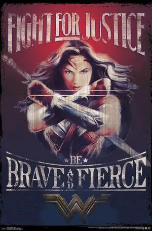 Wonder Woman - Justice Poster Print (22 x 34) Wonder Woman - Justice Poster Print (22 x 34)