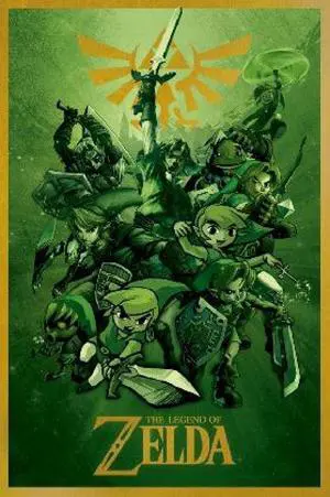 Zelda Links Poster (24 x 36) Zelda Links Poster (24 x 36)