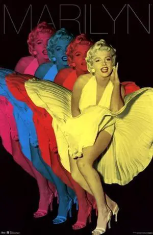 Marilyn - Colorful Poster Print (24 x 36) Marilyn - Colorful Poster Print (24 x 36)