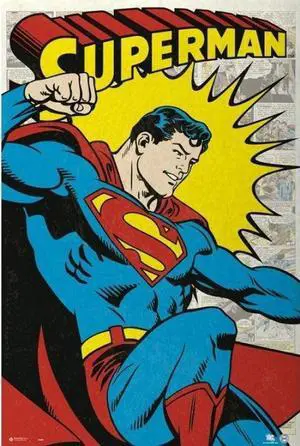 DC Superman Poster (24 x 36) DC Superman Poster (24 x 36)