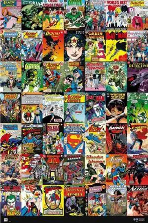 DC Comics Covers Poster (24 x 36) DC Comics Covers Poster (24 x 36)