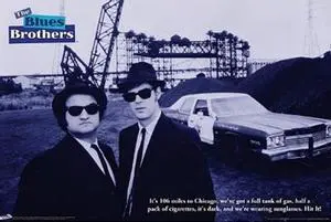 Blues Brothers Quote Poster Print (22 x 34) Blues Brothers Quote Poster Print (22 x 34)
