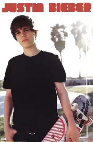 Justin Bieber - Skateboard Poster Print (24 x 36) Justin Bieber - Skateboard Poster Print (24 x 36)