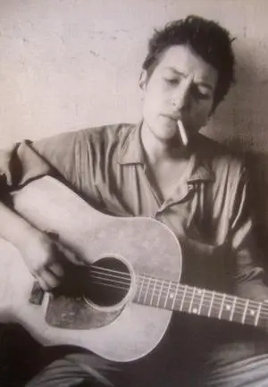 Bob Dylan Guitar Guitar Cigarette Poster (24 x 36) Bob Dylan Guitar Guitar Cigarette Poster (24 x 36)