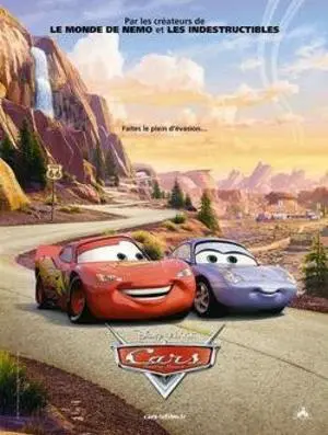 Disney Pixar Cars - French Movie Poster Print (27 x 39) Disney Pixar Cars - French Movie Poster Print (27 x 39)