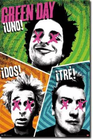 Green Day - Uno Poster Print (22 x 34) Green Day - Uno Poster Print (22 x 34)