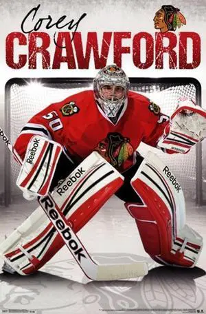 Chicago Blackhawks - Corey Crawford 2013 Poster Print (22 x 34) Chicago Blackhawks - Corey Crawford 2013 Poster Print (22 x 34)