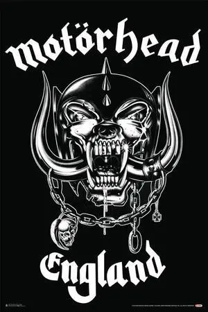 Motorhead England Poster Print (22 x 34) Motorhead England Poster Print (22 x 34)