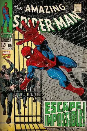 Spiderman Escape Escape Impossible Poster Print (24 X 36) Spiderman Escape Escape Impossible Poster Print (24 X 36)