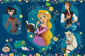 Tangled - Group Poster Print (34 x 22) Tangled - Group Poster Print (34 x 22)