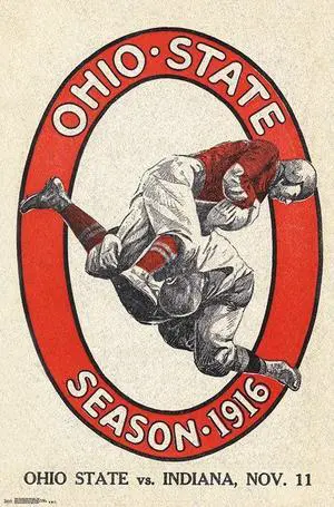 The Ohio State University - 1916 Poster Print (22 x 34) The Ohio State University - 1916 Poster Print (22 x 34)