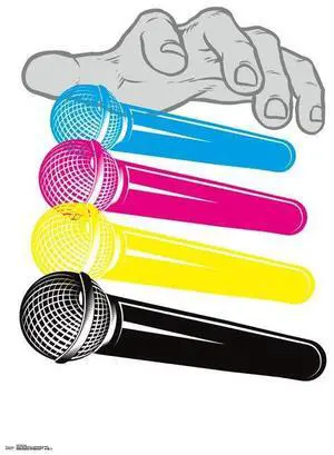 Mic Drop Poster Print (22 x 34) Mic Drop Poster Print (22 x 34)