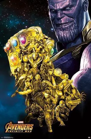 Avengers Infinity War - Fist Poster Print (22 x 34) Avengers Infinity War - Fist Poster Print (22 x 34)