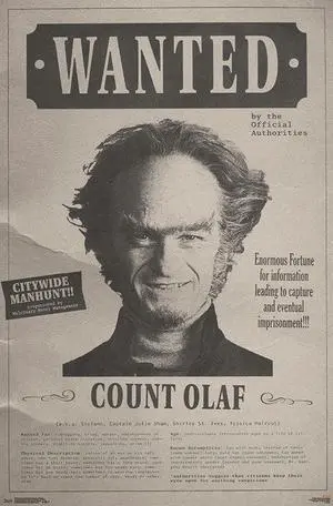 Series Of Unfortunate Events - Wanted Poster Print (22 x 34) Series Of Unfortunate Events - Wanted Poster Print (22 x 34)