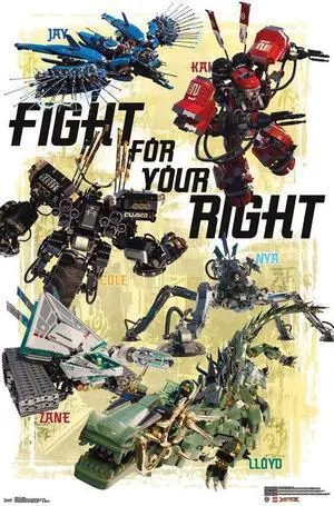 Lego Ninjago - Battle Poster Print (22 x 34) Lego Ninjago - Battle Poster Print (22 x 34)