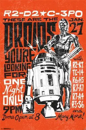 Star Wars - Droids Poster Print (24 x 36) Star Wars - Droids Poster Print (24 x 36)