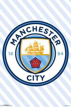 Manchester City - Logo Poster Print (22 x 34) Manchester City - Logo Poster Print (22 x 34)