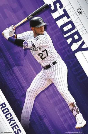 Colorado Rockies_ - Trevor Story Poster Print (22 x 34) Colorado Rockies_ - Trevor Story Poster Print (22 x 34)