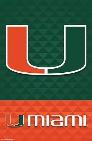 University Of Miami - Logo 18 Poster Print (22 x 34) University Of Miami - Logo 18 Poster Print (22 x 34)