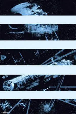 Star Wars - Falcon Bars Poster Print (24 x 36) Star Wars - Falcon Bars Poster Print (24 x 36)
