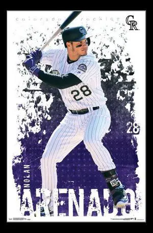 Colorado Rockies_ - Nolan Arenado Poster Print (22 x 34) Colorado Rockies_ - Nolan Arenado Poster Print (22 x 34)