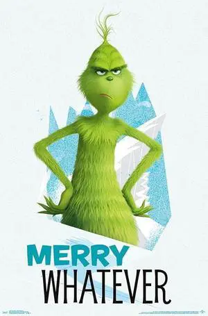 The Grinch - Merry Whatever Poster Print (22 x 34) The Grinch - Merry Whatever Poster Print (22 x 34)