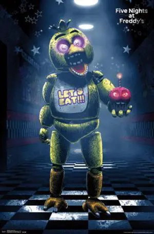Five Nights At Freddy's - Classic Chica Poster Print (22 x 34) Five Nights At Freddy's - Classic Chica Poster Print (22 x 34)