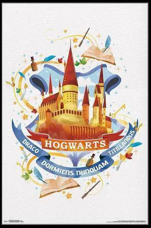 Harry Potter - Hogwarts Charm Poster Print (22 x 34) Harry Potter - Hogwarts Charm Poster Print (22 x 34)