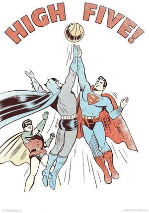 Dc Comics - Hi Five Poster Print (22 x 34) Dc Comics - Hi Five Poster Print (22 x 34)