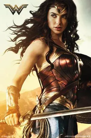 Wonder Woman - Shield Poster Print (22 x 34) Wonder Woman - Shield Poster Print (22 x 34)
