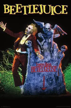 Beetlejuice - Grave Poster Print (22 x 34) Beetlejuice - Grave Poster Print (22 x 34)