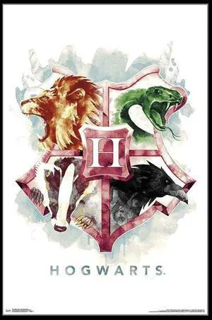 Harry Potter - Hogwarts Illustrated Poster Print (22 x 34) Harry Potter - Hogwarts Illustrated Poster Print (22 x 34)