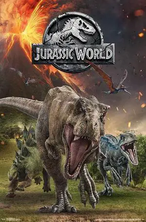 Jurassic World 2 - Group Poster Print (22 x 34) Jurassic World 2 - Group Poster Print (22 x 34)