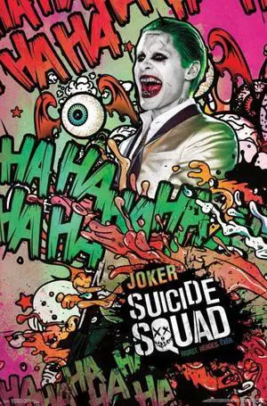 Suicide Squad - Joker Ha Ha Poster Print (22 x 34) Suicide Squad - Joker Ha Ha Poster Print (22 x 34)