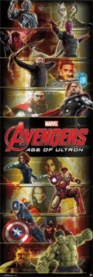 Marvel Avengers Age of Ultron - Door Poster Print (21 X 62) Marvel Avengers Age of Ultron - Door Poster Print (21 X 62)