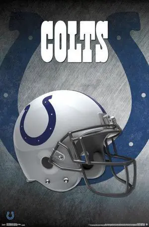 Indianapolis Colts - Helmet 16 Poster Print (22 x 34) Indianapolis Colts - Helmet 16 Poster Print (22 x 34)