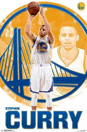 Golden State Warriors - Stephen Curry 15 Poster Print (22 x 34) Golden State Warriors - Stephen Curry 15 Poster Print (22 x 34)