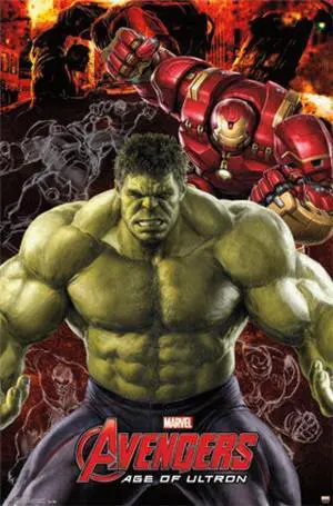 Marvel Avengers 2 Age of Ultron - Hulk Poster Print (24 x 36) Marvel Avengers 2 Age of Ultron - Hulk Poster Print (24 x 36)