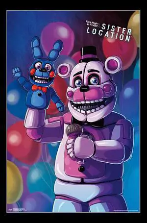 Five Nights At Freddy's Sister Location - Funtime Freddy Poster Print (22 x 34) Five Nights At Freddy's Sister Location - Funtime Freddy Poster Print (22 x 34)