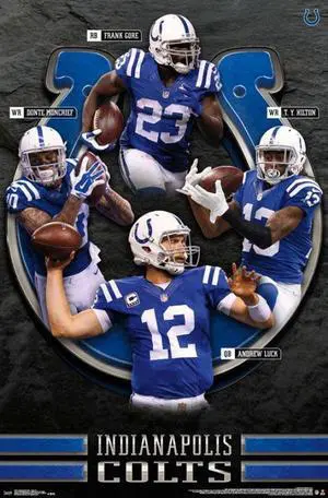 Indianapolis Colts - Team 16 Poster Print (22 x 34) Indianapolis Colts - Team 16 Poster Print (22 x 34)