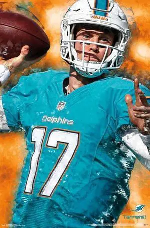 Miami Dolphins - Ryan Tannehill 16 Poster Print (22 x 34) Miami Dolphins - Ryan Tannehill 16 Poster Print (22 x 34)
