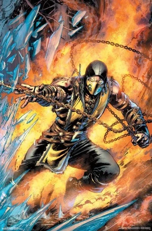 Mortal Kombat - Scorpion Comic Poster Print (22 x 34) Mortal Kombat - Scorpion Comic Poster Print (22 x 34)